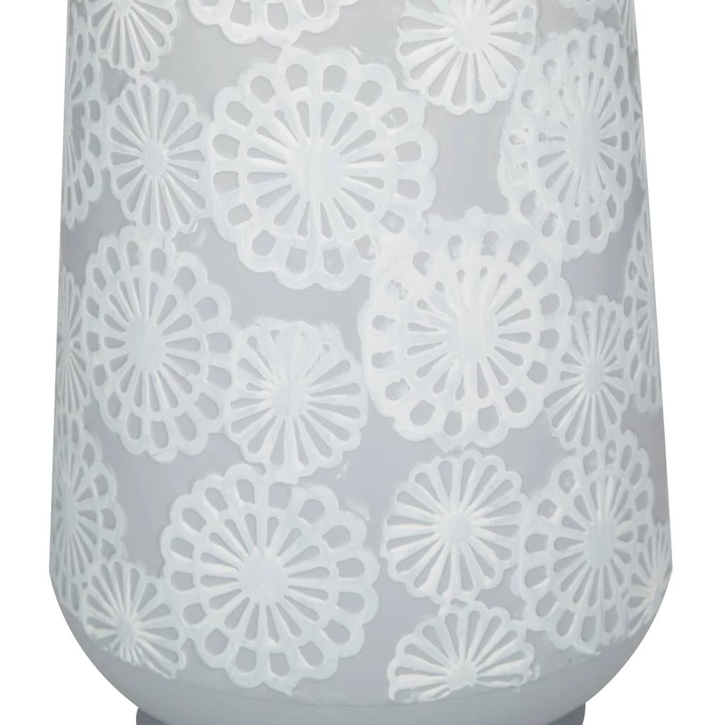 Promo π Grey Iron French Country Vase, 16" x 8" x 8" by Ivory and Iris π― 3 Promo π Grey Iron French Country Vase, 16" x 8" x 8" by Ivory and Iris π― - Image 3