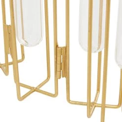 Brand new π Gold Metal Contemporary Vase, 12" x 10" x 3" by Ivory and Iris β 9 Brand new π Gold Metal Contemporary Vase, 12" x 10" x 3" by Ivory and Iris β -Cheap Ivory and Iris Store D494177S 3