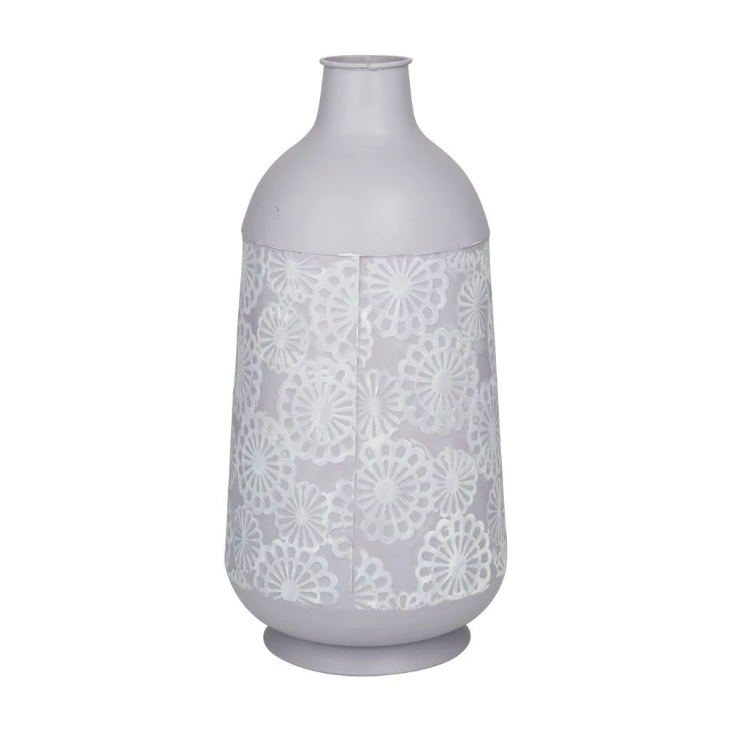 Flash Sale π Grey Iron French Country Vase, 16" x 8" x 8" by Ivory and Iris π 5 Flash Sale π Grey Iron French Country Vase, 16" x 8" x 8" by Ivory and Iris π - Image 5