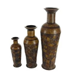 Cheap π€© Set of 3 Brown Metal Rustic Vase, 50", 35", 26" by Ivory and Iris π 13 Cheap π€© Set of 3 Brown Metal Rustic Vase, 50", 35", 26" by Ivory and Iris π -Cheap Ivory and Iris Store D494183S 5