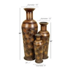 Cheap π€© Set of 3 Brown Metal Rustic Vase, 50", 35", 26" by Ivory and Iris π 16 Cheap π€© Set of 3 Brown Metal Rustic Vase, 50", 35", 26" by Ivory and Iris π -Cheap Ivory and Iris Store D494183S 8