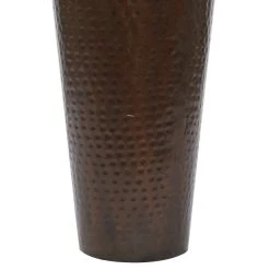 New ✔️ Brown Metal Rustic Vase, 32" x 12" x 12" by Ivory and Iris 🎁 -Cheap Ivory and Iris Store D494185S 6