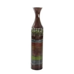 Wholesale 🛒 Set of 3 Brown Metal Traditional Vase, 34", 31", 28" by Ivory and Iris 💯 -Cheap Ivory and Iris Store D494186S 4