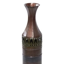 Wholesale 🛒 Set of 3 Brown Metal Traditional Vase, 34", 31", 28" by Ivory and Iris 💯 -Cheap Ivory and Iris Store D494186S 7