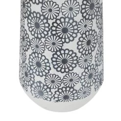 Buy 🥰 White Iron French Country Vase, 22" x 10" x 10" by Ivory and Iris 🎁 -Cheap Ivory and Iris Store D494201S 3