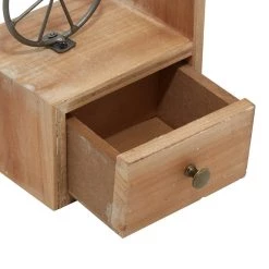 Best deal 🧨 9" Brown Wood Farmhouse Bookends by Ivory and Iris 🌟 -Cheap Ivory and Iris Store D494211S 5