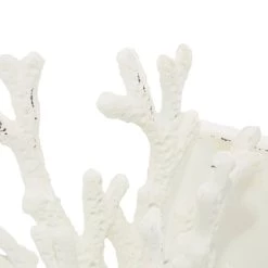 Coupon 👏 7" Coral Metal Bookend Set by Ivory and Iris 🔔 -Cheap Ivory and Iris Store D494217S 5