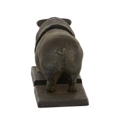 Hot Sale 😍 5" Brown Iron Farmhouse Bookends by Ivory and Iris ✨ -Cheap Ivory and Iris Store D494229S 3