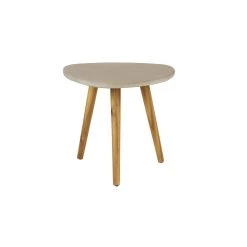 Deals 😉 18" Gray Modern Outdoor Accent Table by Ivory and Iris 😀 -Cheap Ivory and Iris Store D494349S 4