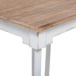 Best Sale π Brown & White Wood Farmhouse Accent Table Set by Ivory and Iris 𧨠7 Best Sale π Brown & White Wood Farmhouse Accent Table Set by Ivory and Iris 𧨠-Cheap Ivory and Iris Store D494350S 3
