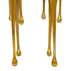 Brand new π― Gold Aluminum Contemporary Accent Table, 25" x 16" x 16" by Ivory and Iris π 12 Brand new π― Gold Aluminum Contemporary Accent Table, 25" x 16" x 16" by Ivory and Iris π -Cheap Ivory and Iris Store D494367S 5