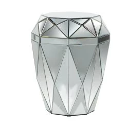 Budget β€οΈ 24" Silver MDF Wood Glam Accent Table by Ivory and Iris π 11 Budget β€οΈ 24" Silver MDF Wood Glam Accent Table by Ivory and Iris π -Cheap Ivory and Iris Store D494374S 3