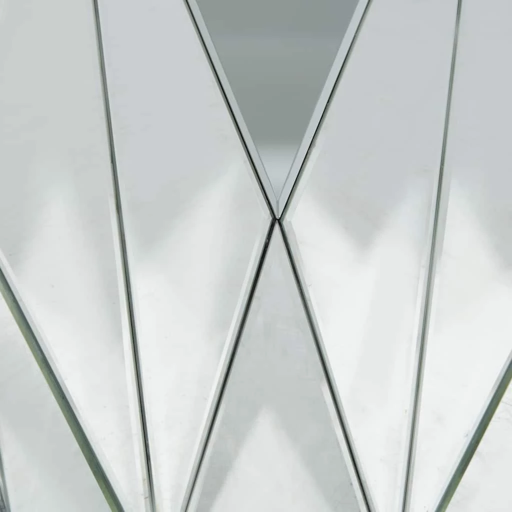 Budget β€οΈ 24" Silver MDF Wood Glam Accent Table by Ivory and Iris π 6 Budget β€οΈ 24" Silver MDF Wood Glam Accent Table by Ivory and Iris π - Image 6