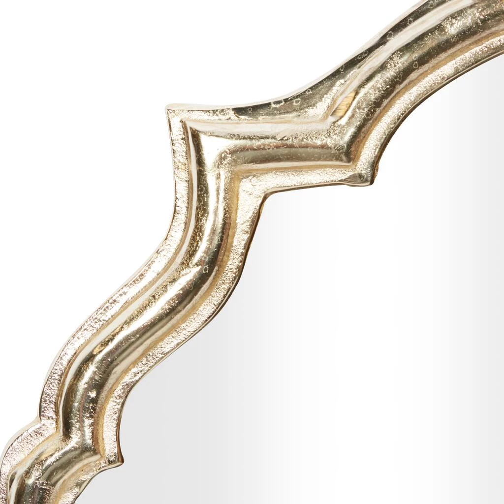 Promo π€© Gold Aluminum Contemporary Wall Mirror, 36" x 25" x 2" by Ivory and Iris π 3 Promo π€© Gold Aluminum Contemporary Wall Mirror, 36" x 25" x 2" by Ivory and Iris π - Image 3