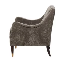 Hot Sale 🧨 Brown Polyester and Wood Contemporary Upholstered Accent Chair, 34" x 30" x 32" by Ivory and Iris ❤️ 11 Hot Sale 🧨 Brown Polyester and Wood Contemporary Upholstered Accent Chair, 34" x 30" x 32" by Ivory and Iris ❤️ -Cheap Ivory and Iris Store D494546S 3