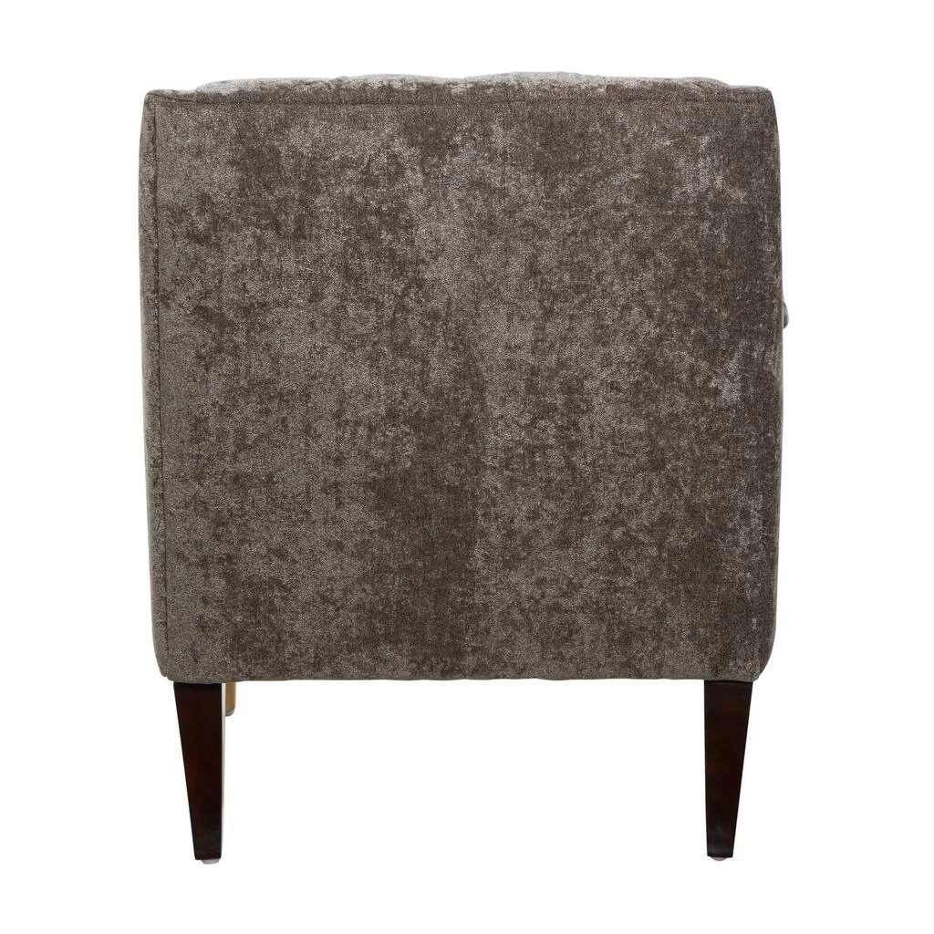 Hot Sale 🧨 Brown Polyester and Wood Contemporary Upholstered Accent Chair, 34" x 30" x 32" by Ivory and Iris ❤️ 7 Hot Sale 🧨 Brown Polyester and Wood Contemporary Upholstered Accent Chair, 34" x 30" x 32" by Ivory and Iris ❤️ - Image 7