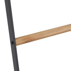 Best Pirce ✔️ 88" Black Iron Country Cottage Ladder by Ivory and Iris ❤️ -Cheap Ivory and Iris Store D494627S 3