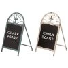 Best deal 😀 17" Metal Farmhouse Chalkboard Tabletop Sign Set by Ivory and Iris 🤩