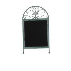 Best deal 😀 17" Metal Farmhouse Chalkboard Tabletop Sign Set by Ivory and Iris 🤩 -Cheap Ivory and Iris Store D494637S 2