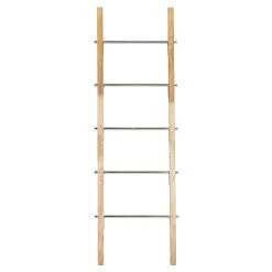 Best Pirce 🔥 59" Brown Stainless Steel Contemporary Ladder by Ivory and Iris ⌛