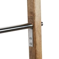 Best Pirce 🔥 59" Brown Stainless Steel Contemporary Ladder by Ivory and Iris ⌛ -Cheap Ivory and Iris Store D494638S 3