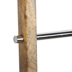 Best Pirce 🔥 59" Brown Stainless Steel Contemporary Ladder by Ivory and Iris ⌛ -Cheap Ivory and Iris Store D494638S 5