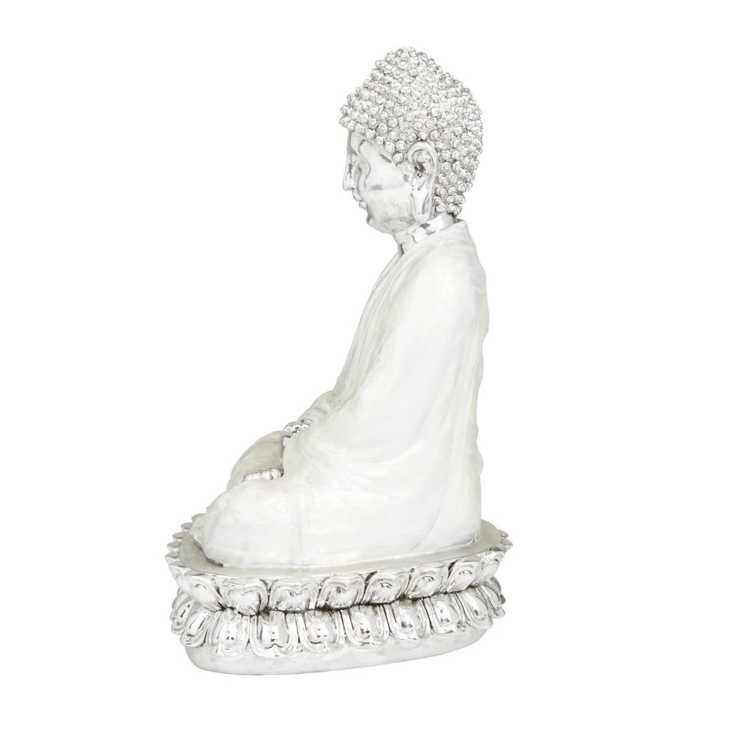 Brand new β Silver Polystone Eclectic Sculpture, 12" x 9" x 7" by Ivory and Iris π€© 2 Brand new β Silver Polystone Eclectic Sculpture, 12" x 9" x 7" by Ivory and Iris π€© - Image 2