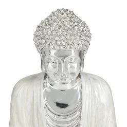 Brand new β Silver Polystone Eclectic Sculpture, 12" x 9" x 7" by Ivory and Iris π€© 9 Brand new β Silver Polystone Eclectic Sculpture, 12" x 9" x 7" by Ivory and Iris π€© -Cheap Ivory and Iris Store D494697S 3