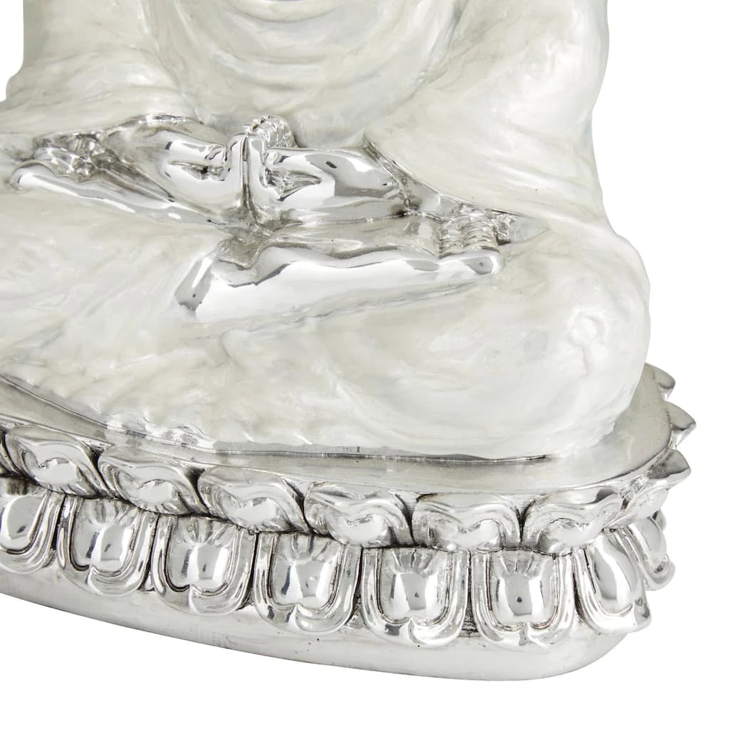 Brand new β Silver Polystone Eclectic Sculpture, 12" x 9" x 7" by Ivory and Iris π€© 4 Brand new β Silver Polystone Eclectic Sculpture, 12" x 9" x 7" by Ivory and Iris π€© - Image 4