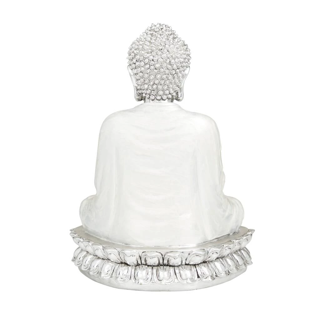 Brand new β Silver Polystone Eclectic Sculpture, 12" x 9" x 7" by Ivory and Iris π€© 5 Brand new β Silver Polystone Eclectic Sculpture, 12" x 9" x 7" by Ivory and Iris π€© - Image 5