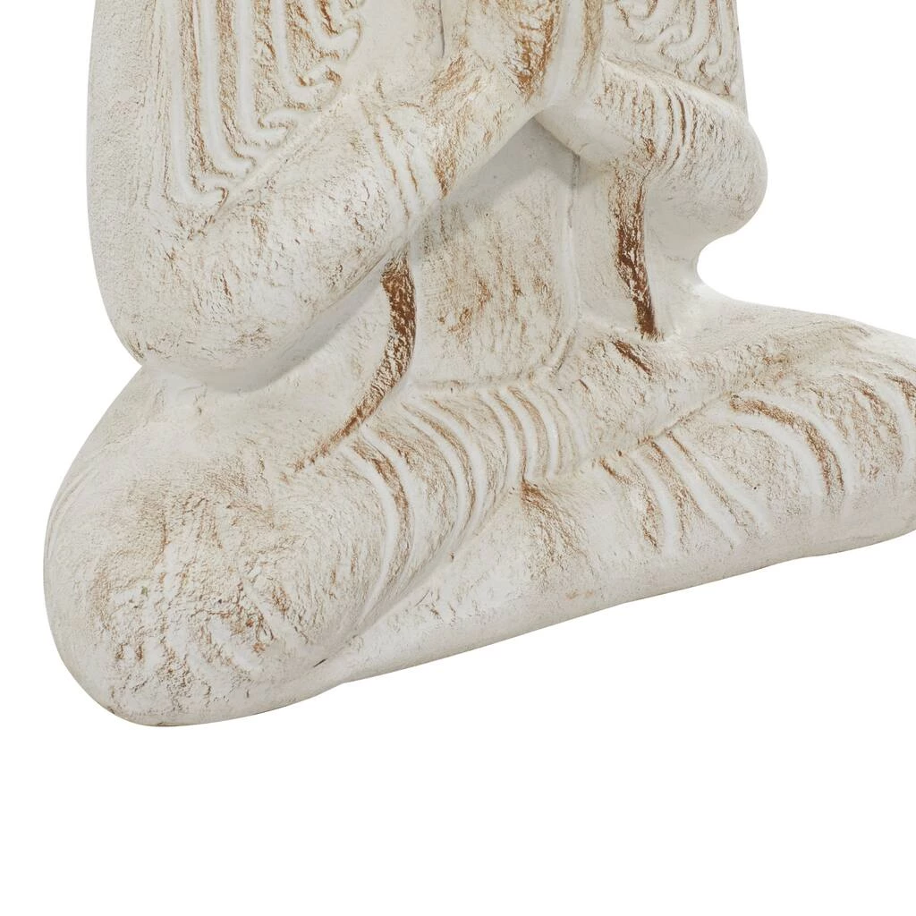 Best Sale π Cream Paper Eclectic Buddha Sculpture, 13" x 16" by Ivory and Iris π₯ 5 Best Sale π Cream Paper Eclectic Buddha Sculpture, 13" x 16" by Ivory and Iris π₯ - Image 5