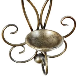 Budget 👍 Set of 2 Bronze Metal Traditional Wall Sconce, 25" x 8" by Ivory and Iris ⭐ -Cheap Ivory and Iris Store D495482S 4