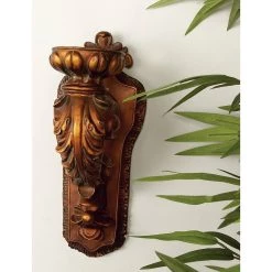 Brand new ✨ Bronze Polystone Traditional Candle Wall Sconce, 13" x 5" x 7" by Ivory and Iris ✔️ 13 Brand new ✨ Bronze Polystone Traditional Candle Wall Sconce, 13" x 5" x 7" by Ivory and Iris ✔️ -Cheap Ivory and Iris Store D495487S 7