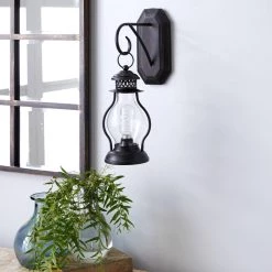 Outlet ❤️ Black Iron Industrial Candlestick Holders, 17" x 6" x 10" by Ivory and Iris 👍 -Cheap Ivory and Iris Store D495506S 10