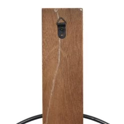 Best Pirce ⭐ Farmhouse Brown Wood And Metal Wall Candle Holder, 28" x 16" x 6" by Ivory and Iris 🥰 -Cheap Ivory and Iris Store D495511S 6