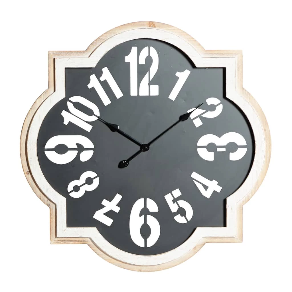 Best Pirce π Black Metal Farmhouse Wall Clock, 32" x 32" x 2" by Ivory and Iris π₯° 1 Best Pirce π Black Metal Farmhouse Wall Clock, 32" x 32" x 2" by Ivory and Iris π₯°
