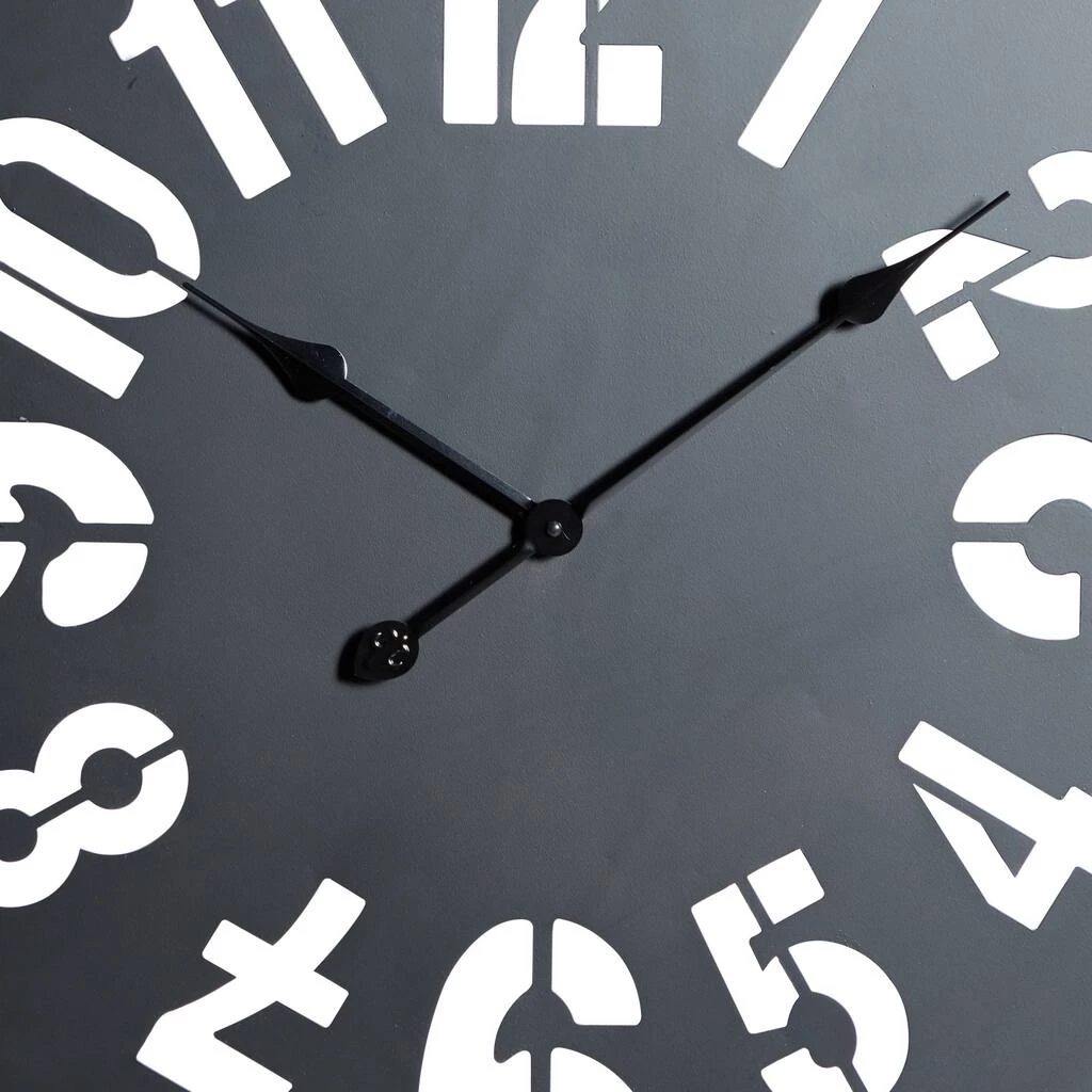 Best Pirce π Black Metal Farmhouse Wall Clock, 32" x 32" x 2" by Ivory and Iris π₯° 3 Best Pirce π Black Metal Farmhouse Wall Clock, 32" x 32" x 2" by Ivory and Iris π₯° - Image 3