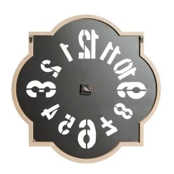 Best Pirce π Black Metal Farmhouse Wall Clock, 32" x 32" x 2" by Ivory and Iris π₯° 13 Best Pirce π Black Metal Farmhouse Wall Clock, 32" x 32" x 2" by Ivory and Iris π₯° -Cheap Ivory and Iris Store D495769S 5