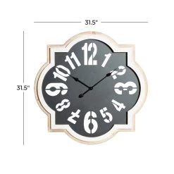 Best Pirce π Black Metal Farmhouse Wall Clock, 32" x 32" x 2" by Ivory and Iris π₯° 16 Best Pirce π Black Metal Farmhouse Wall Clock, 32" x 32" x 2" by Ivory and Iris π₯° -Cheap Ivory and Iris Store D495769S 8