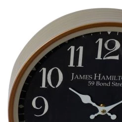 Best reviews of π Black Traditional Metal Wall Clock, 12" x 12" by Ivory and Iris β 11 Best reviews of π Black Traditional Metal Wall Clock, 12" x 12" by Ivory and Iris β -Cheap Ivory and Iris Store D495772S 4