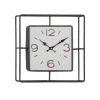 Buy 🥰 Black Contemporary Metal Wall Clock, 12" x 12" by Ivory and Iris 😍