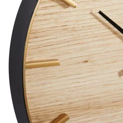 Coupon 🛒 Brown Rustic Wood Wall Clock, 24" x 24" by Ivory and Iris 💯 -Cheap Ivory and Iris Store D495796S 3