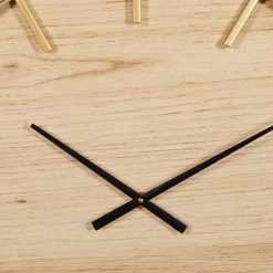 Coupon 🛒 Brown Rustic Wood Wall Clock, 24" x 24" by Ivory and Iris 💯 -Cheap Ivory and Iris Store D495796S 4