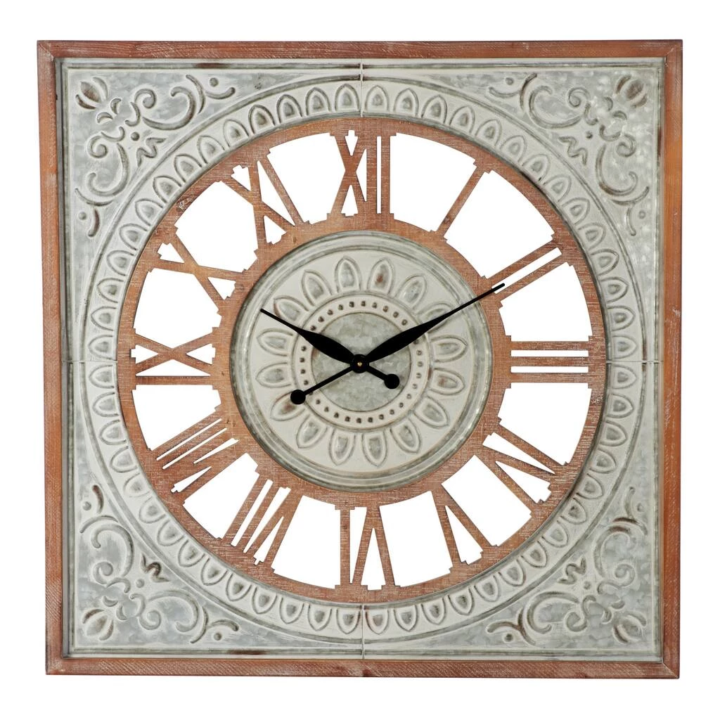 Best reviews of β¨ Brown Farmhouse Wood Wall Clock, 36" x 36" by Ivory and Iris π 2 Best reviews of β¨ Brown Farmhouse Wood Wall Clock, 36" x 36" by Ivory and Iris π - Image 2