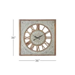 Best reviews of β¨ Brown Farmhouse Wood Wall Clock, 36" x 36" by Ivory and Iris π 10 Best reviews of β¨ Brown Farmhouse Wood Wall Clock, 36" x 36" by Ivory and Iris π -Cheap Ivory and Iris Store D495804S 5