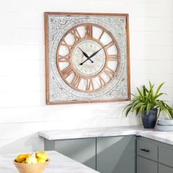 Best reviews of β¨ Brown Farmhouse Wood Wall Clock, 36" x 36" by Ivory and Iris π 11 Best reviews of β¨ Brown Farmhouse Wood Wall Clock, 36" x 36" by Ivory and Iris π -Cheap Ivory and Iris Store D495804S 6