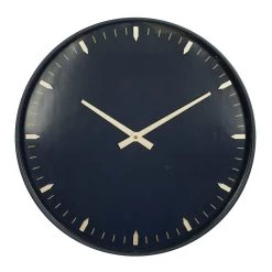 Flash Sale 😍 Black Glass Contemporary Wall Clock, 20" x 20" x 3" by Ivory and Iris 😍