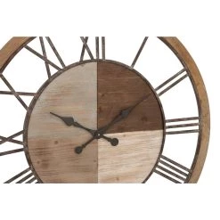 Wholesale ✔️ Brown Farmhouse Wood Wall Clock, 36" x 36" by Ivory and Iris 🎉 -Cheap Ivory and Iris Store D495808S 3