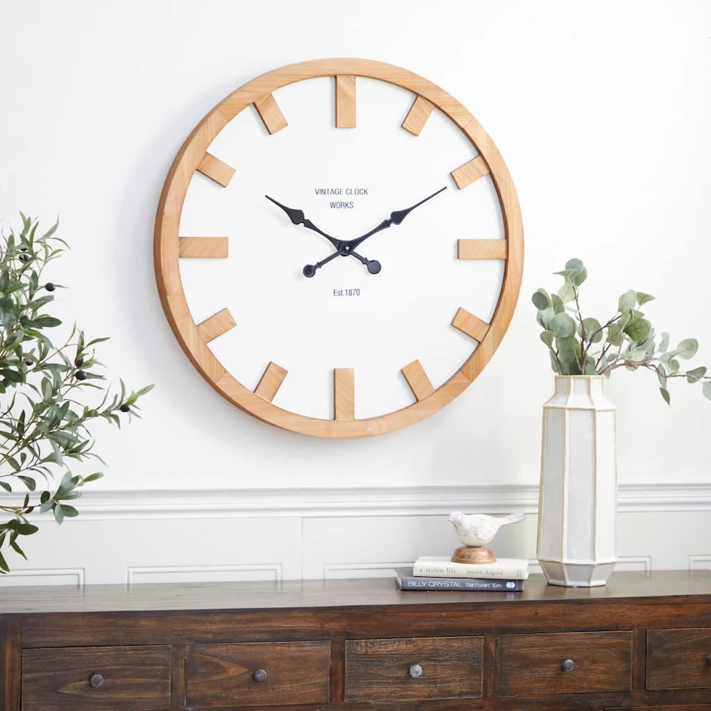 Brand new π₯ White Glass Contemporary Wall Clock, 30" x 30" x 2" by Ivory and Iris βοΈ 7 Brand new π₯ White Glass Contemporary Wall Clock, 30" x 30" x 2" by Ivory and Iris βοΈ - Image 7