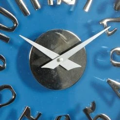 Coupon π Blue Aluminum Contemporary Wall Clock, 12" x 12" x 2" by Ivory and Iris π 10 Coupon π Blue Aluminum Contemporary Wall Clock, 12" x 12" x 2" by Ivory and Iris π -Cheap Ivory and Iris Store D495822S 3